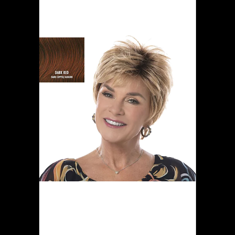 Toni Brattin Attitude Pixie Cut Wig Dark Red